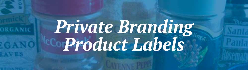 Private Branding Product Labels